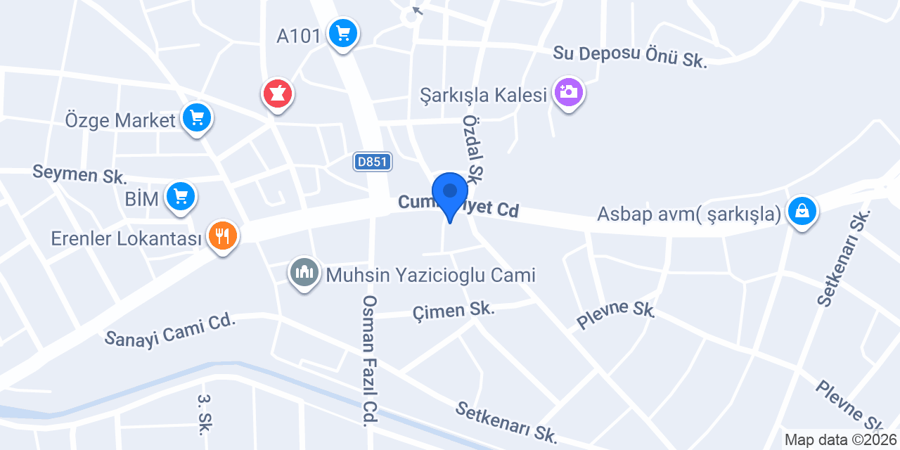 Kalemdar Pide ve Izgara Salonu konumu