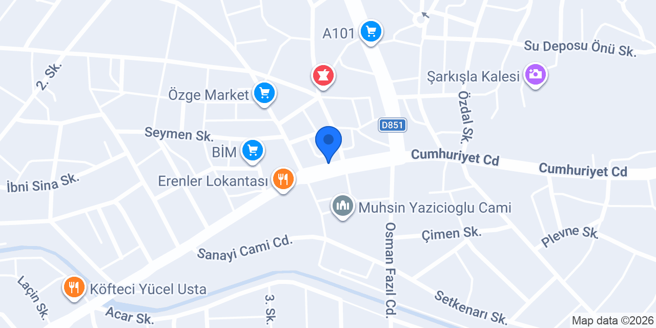 Tuğra İletişim konumu