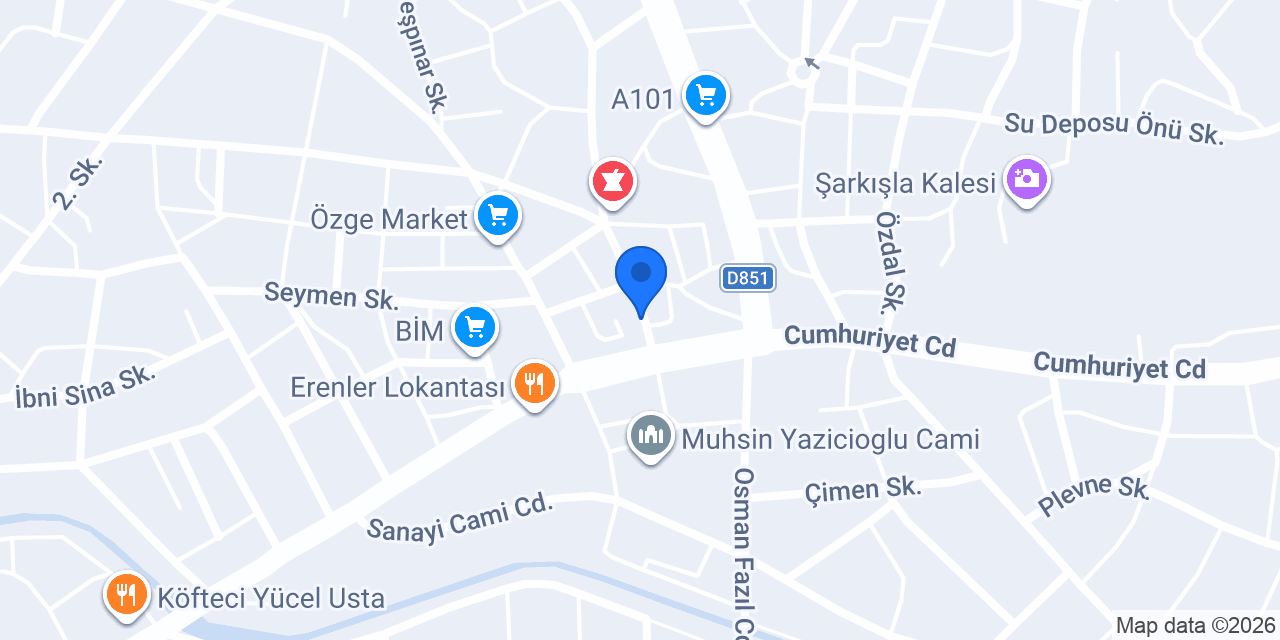 Dekor Perde konumu
