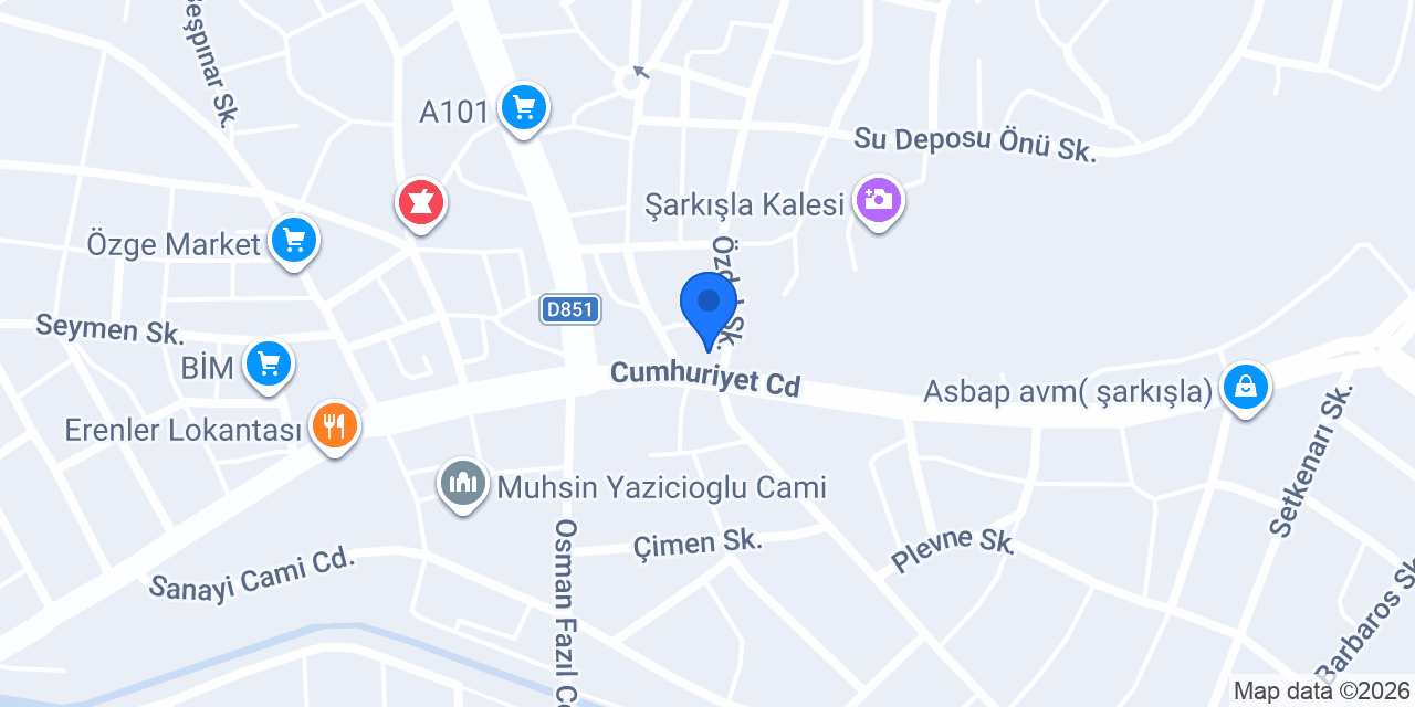 Ş. Büyük Otel konumu