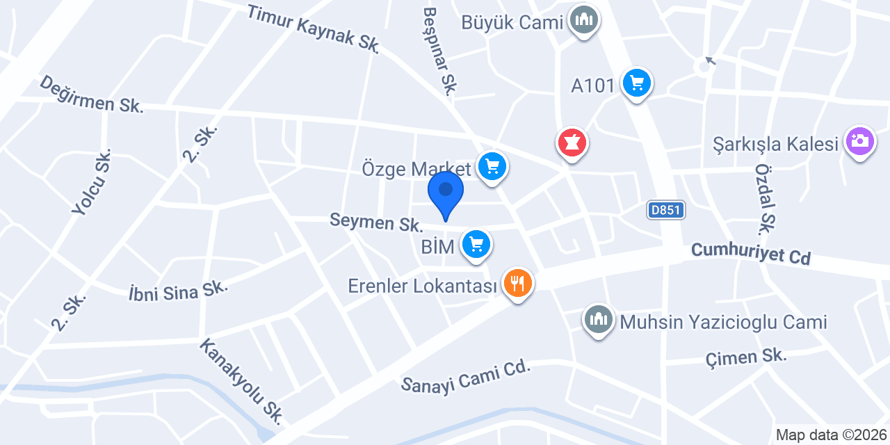 KAYA Züccaciye konumu
