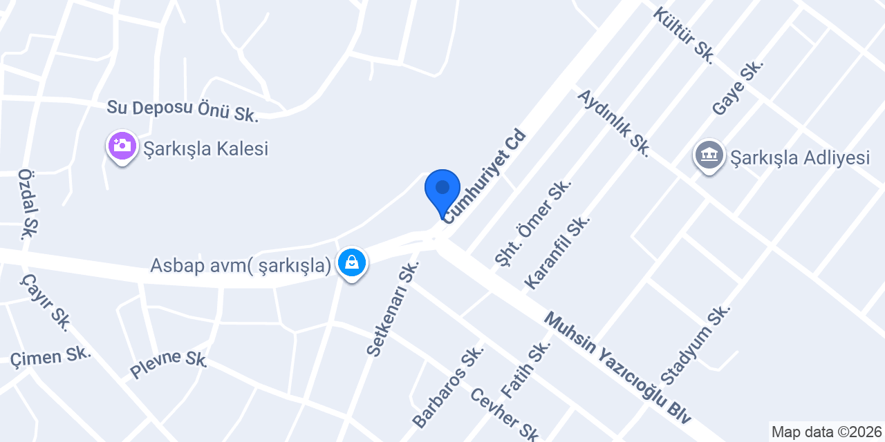 Aydın Plastik konumu