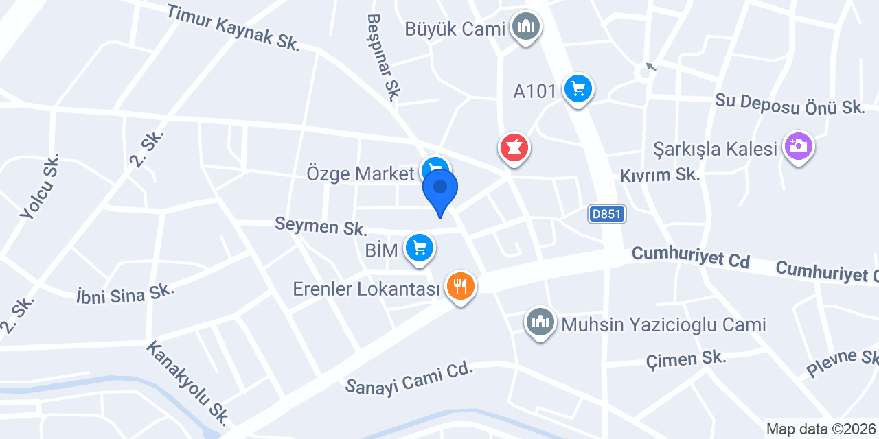 Doğan Elektronik konumu
