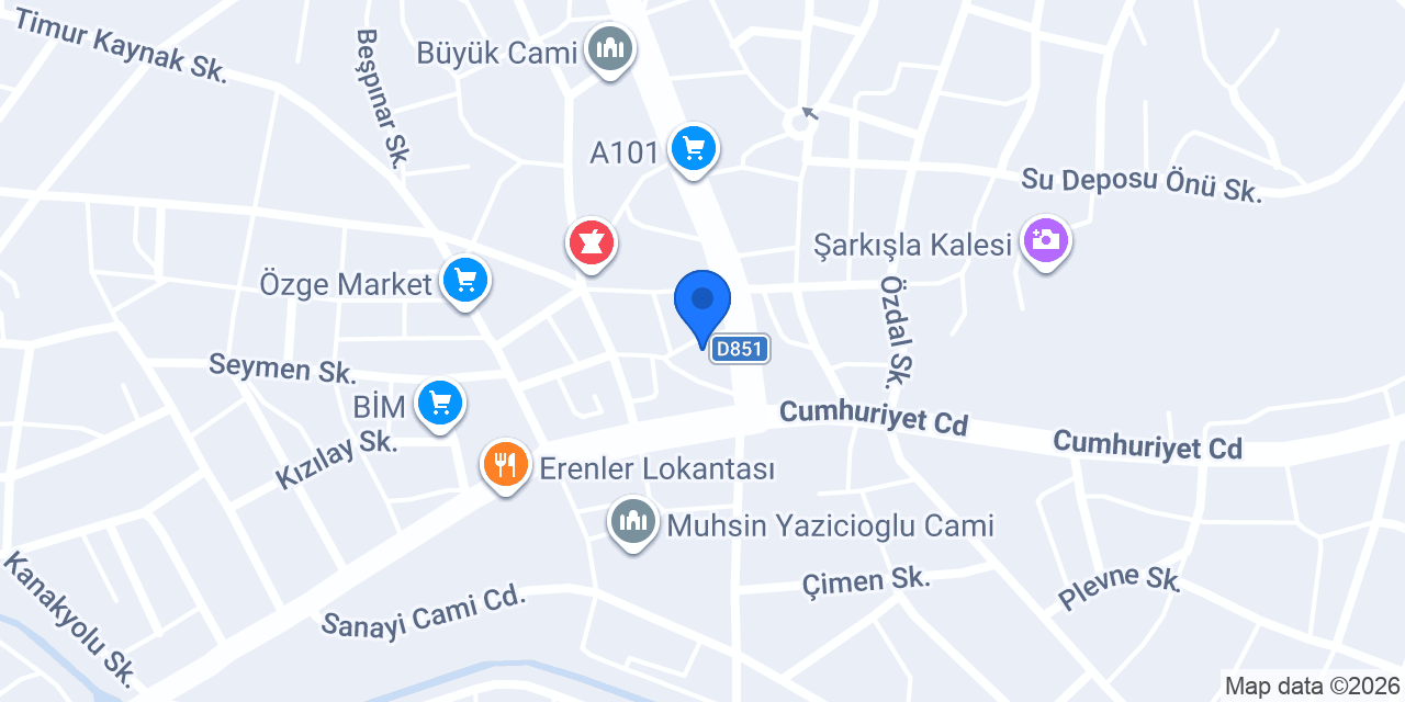Nil Konfeksiyon konumu