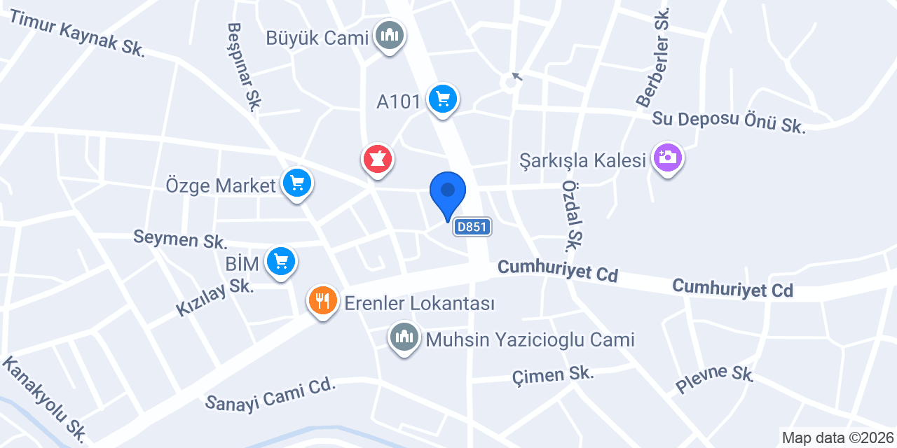 Bilişimpark Bilgisayar ve Elektronik konumu