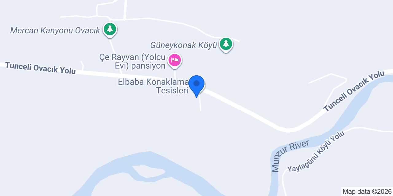 Elbaba Hotel Konaklama Tesisleri konumu
