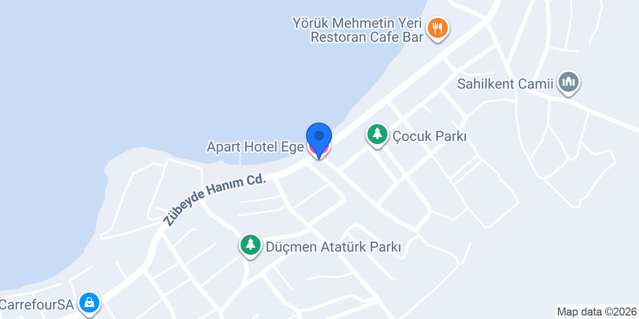 Apart Hotel Ege konumu