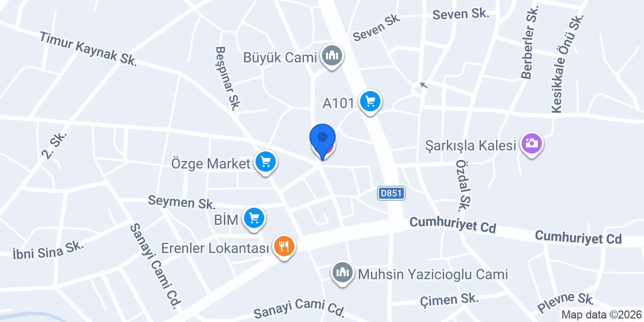 Kısmet Ticaret konumu