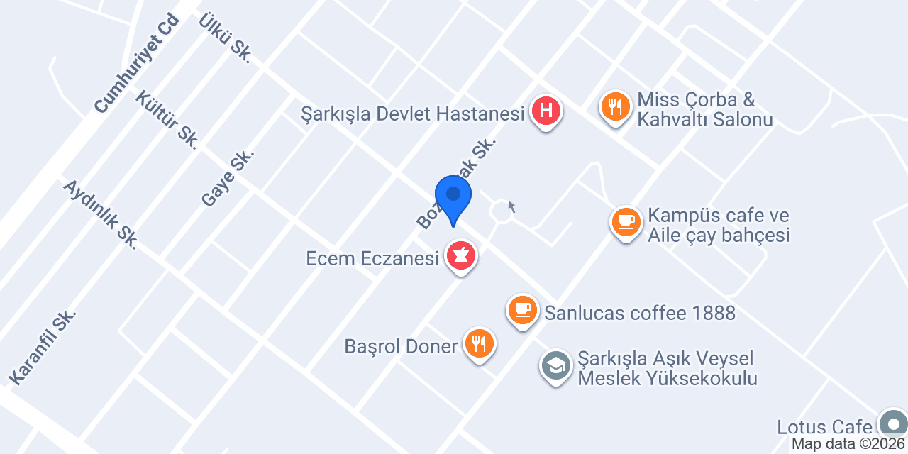 Subaşılar Eczanesi konumu