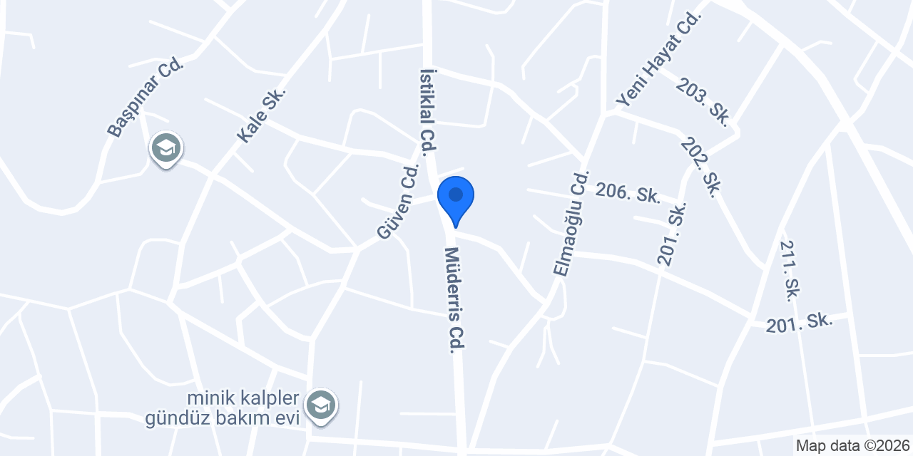 TEK DEN İnşaat konumu