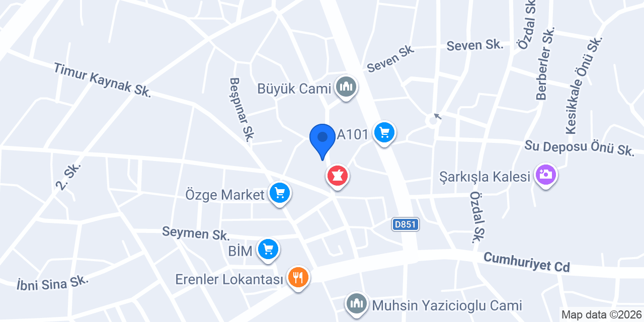 ANADOLU AVM konumu