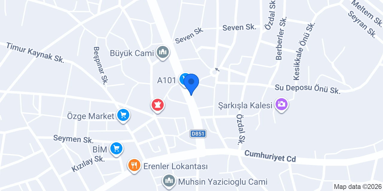 İlbaşı Aydın Ticaret konumu