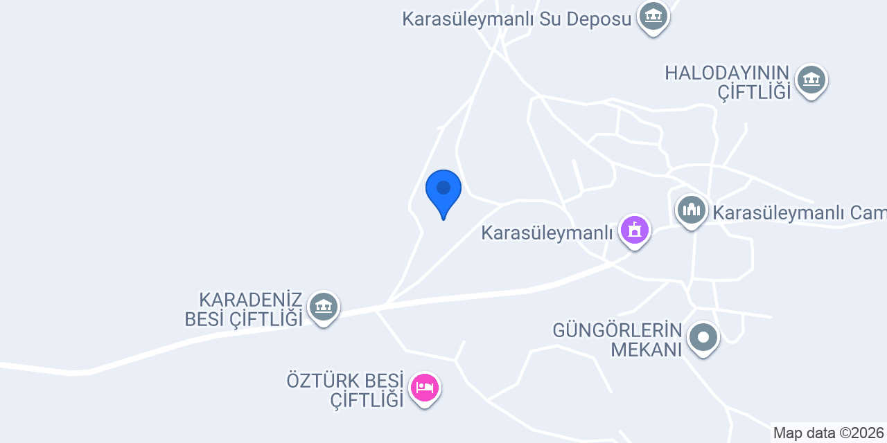Demir besi çiftliği konumu