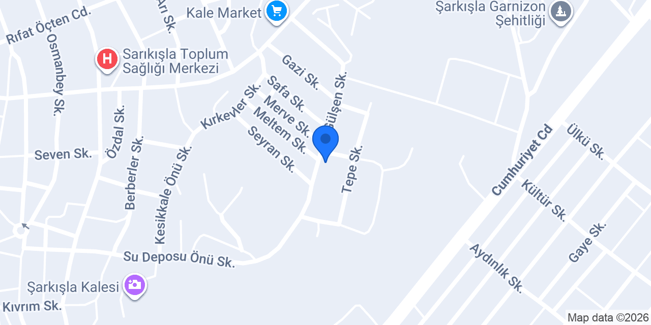 Duvaktasarimcom konumu