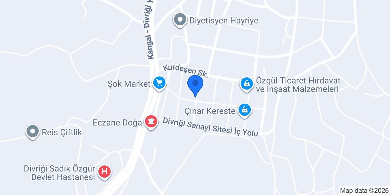 Divyat Otomotiv konumu
