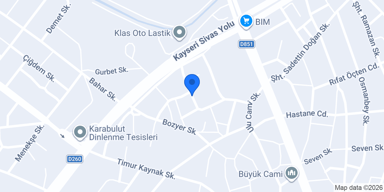 Karakuş Halı Yıkama/ e-Halı Yetkili Servisi konumu