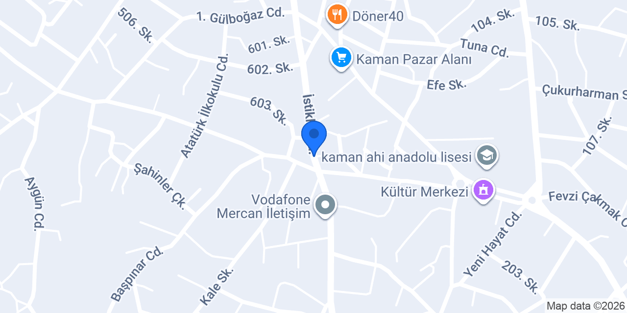 Mesut Ticaret konumu