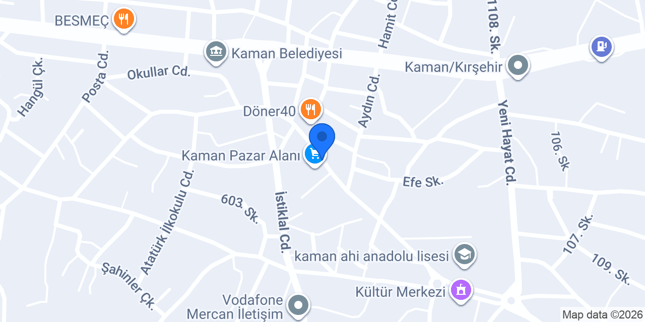 DEFNE ECZANESİ konumu