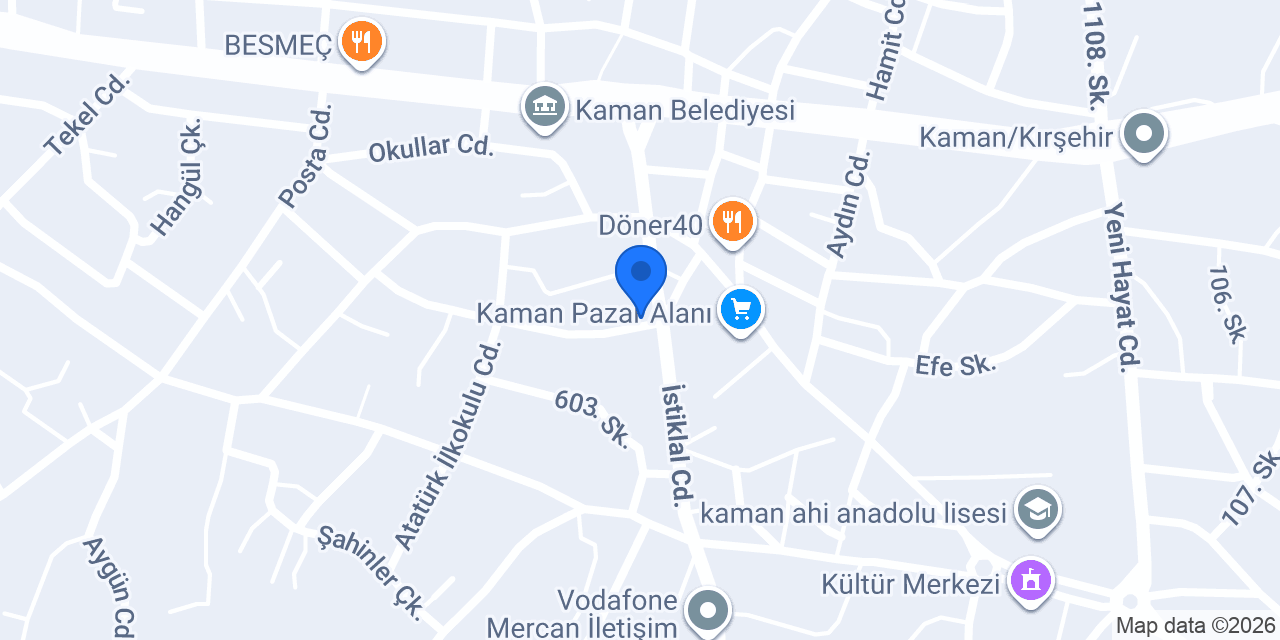 bahadir apart otel ltd.sti konumu