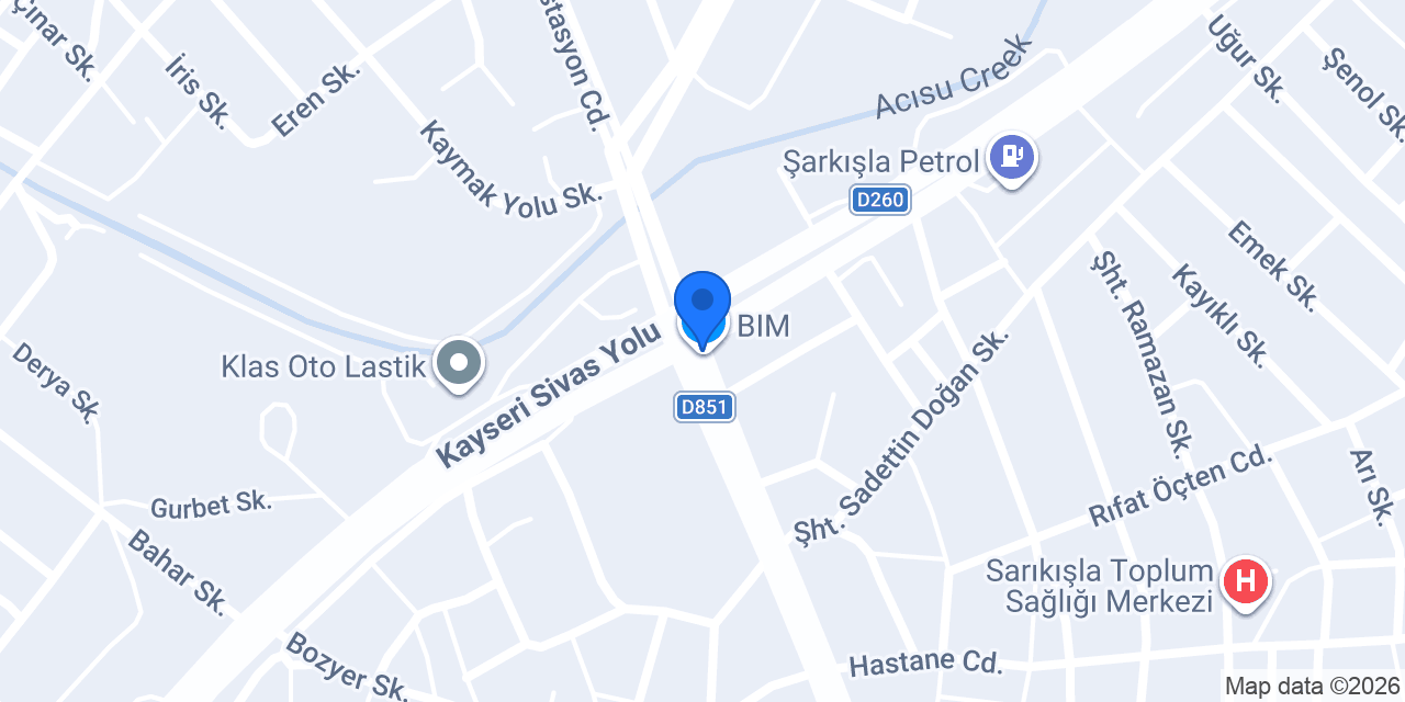 Seviye Dergisi Dershanesi konumu