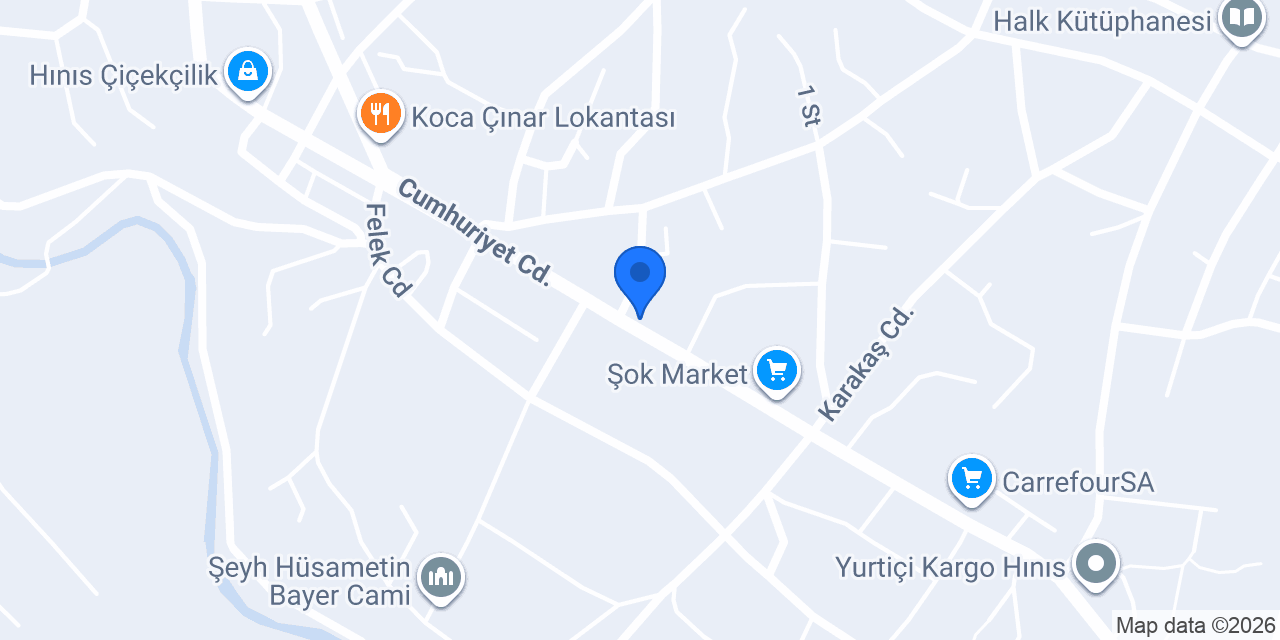 BEDİR YAPI MARKET VE HIRDAVAT konumu
