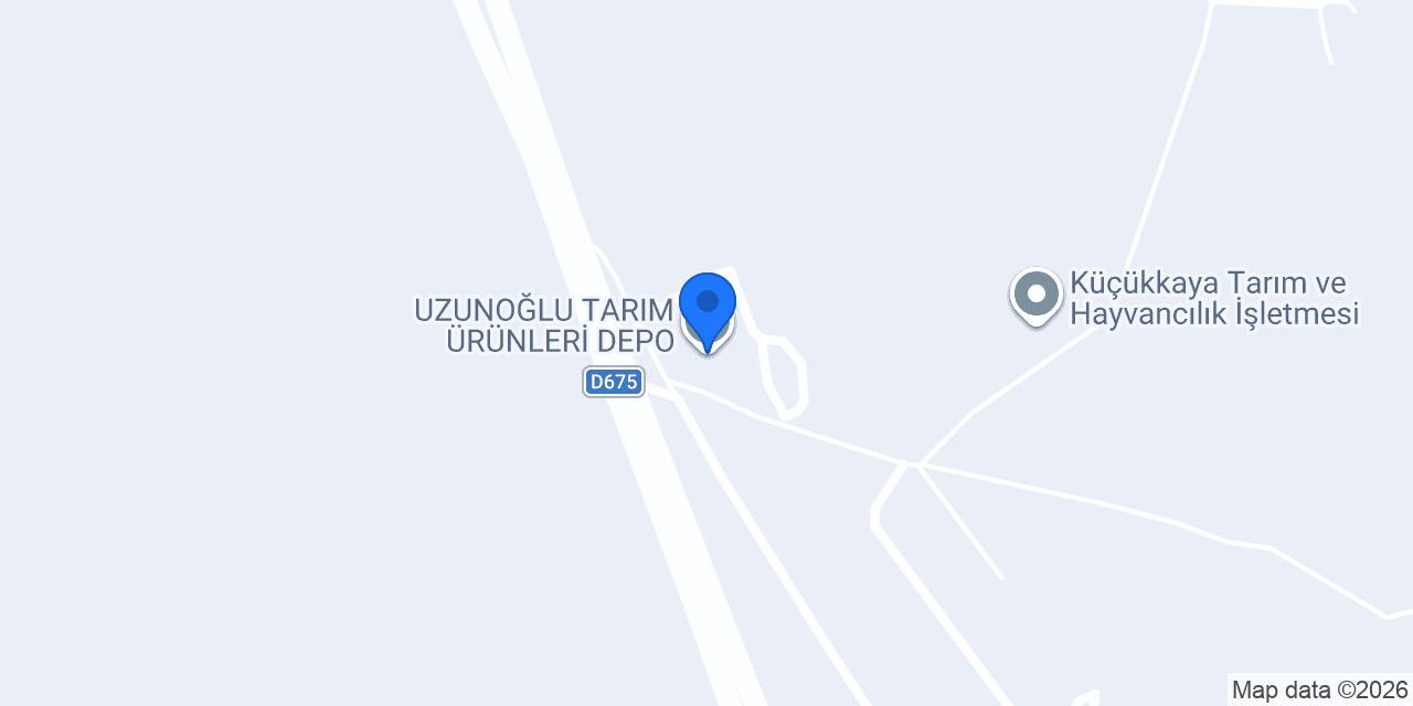 UZUNOĞLU TARIM ÜRÜNLERİ DEPO konumu