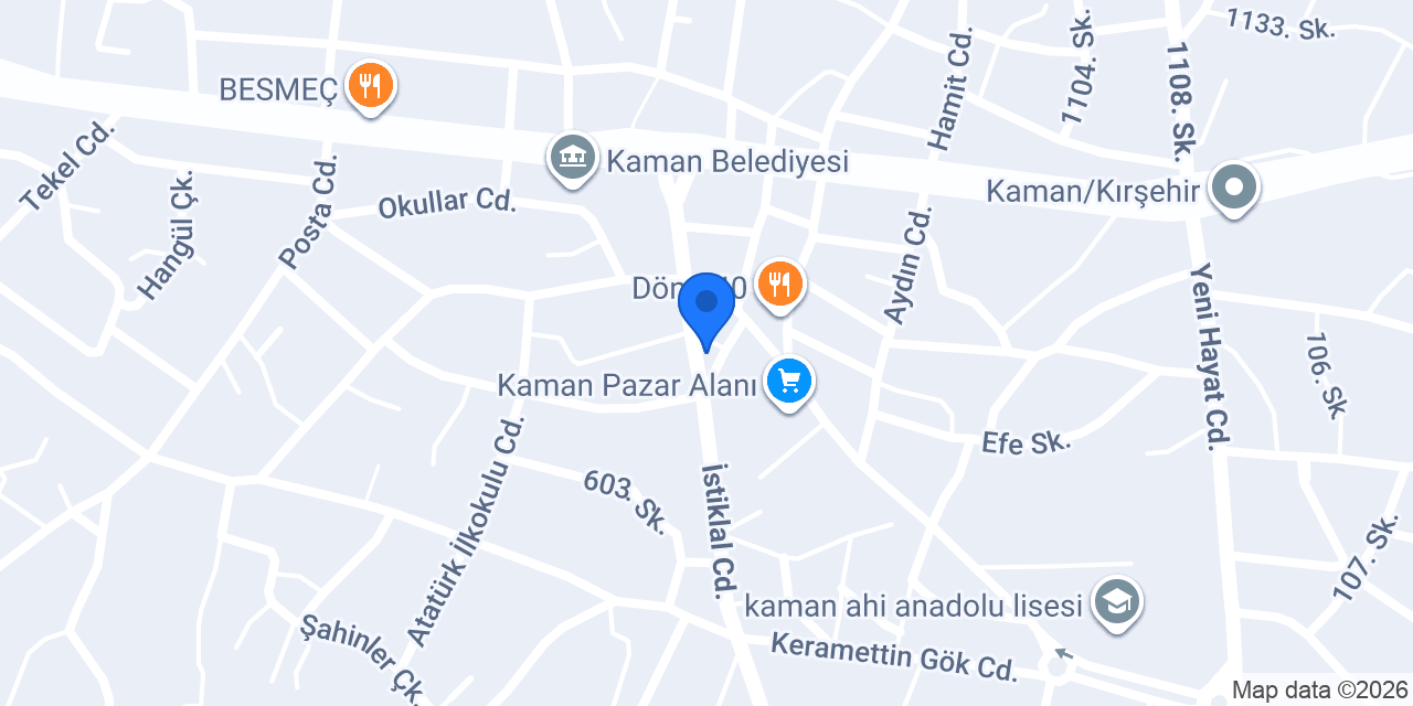 Meydan Unlu Mamülleri konumu