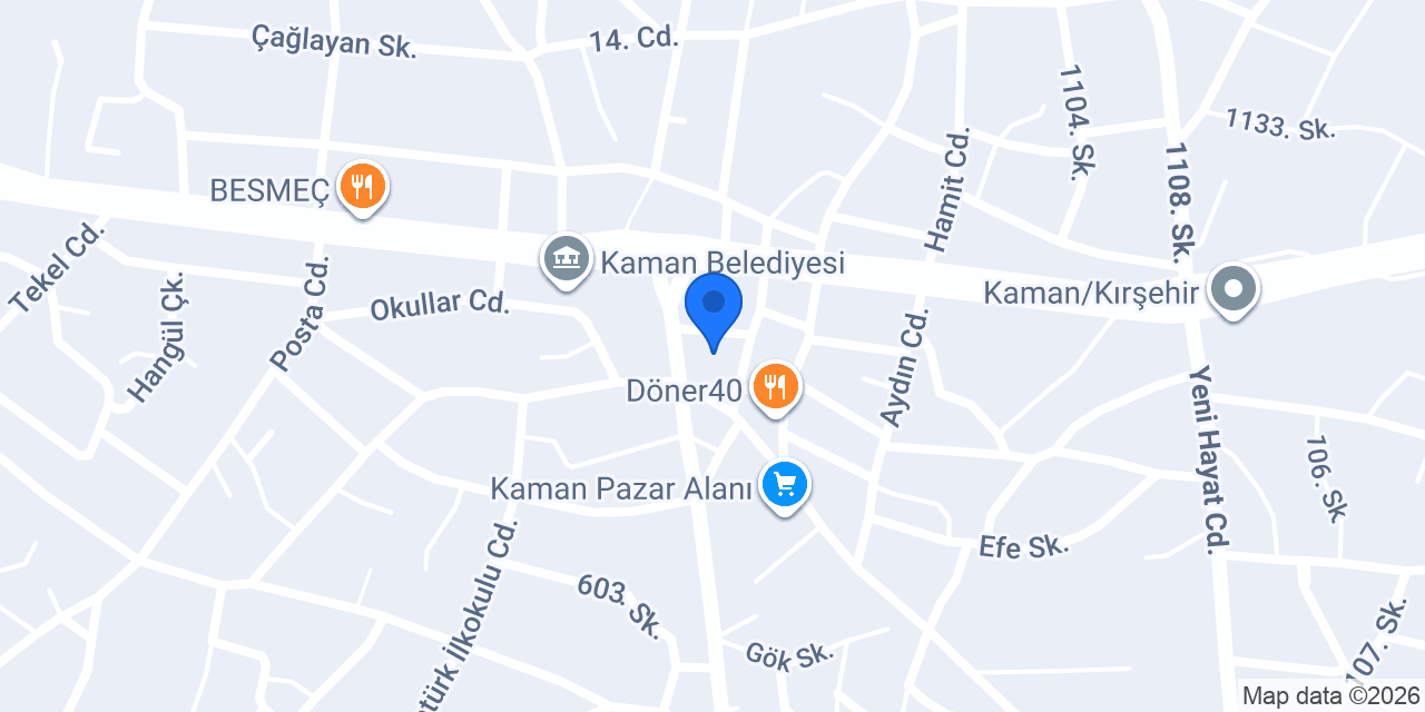Nur Pide Salonu konumu