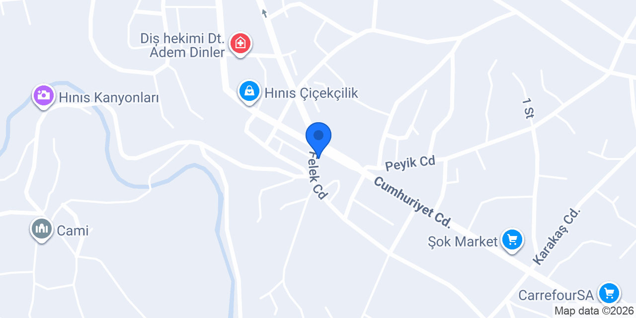 Taşkıran Market konumu