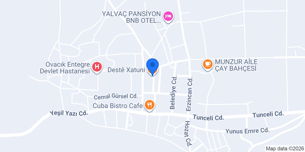 Destê Xatuni konumu
