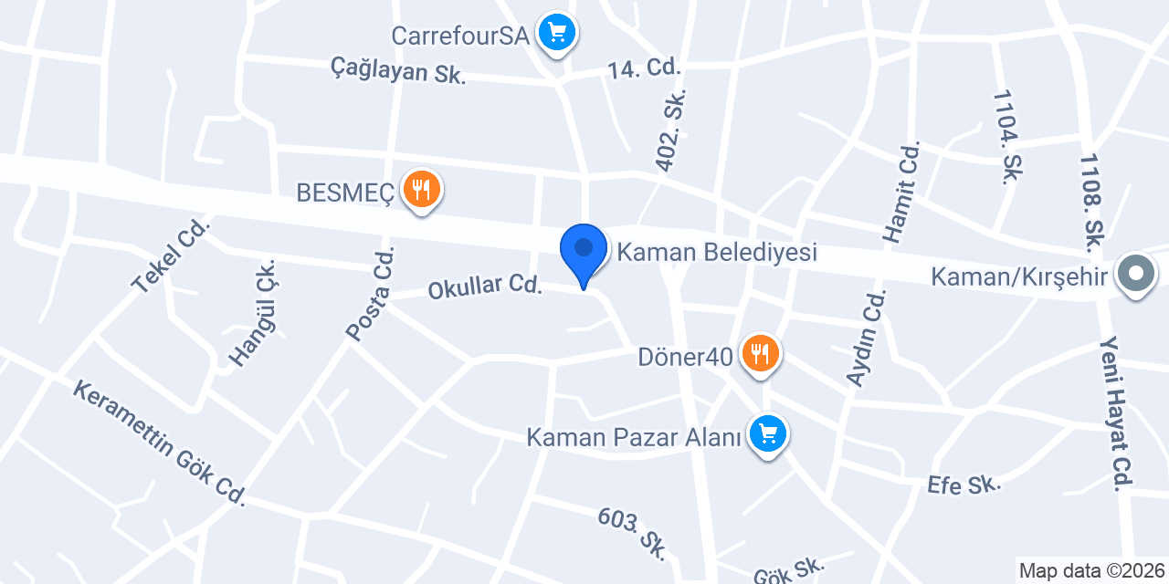 Diş Hekimi Sefa Demirbaş konumu