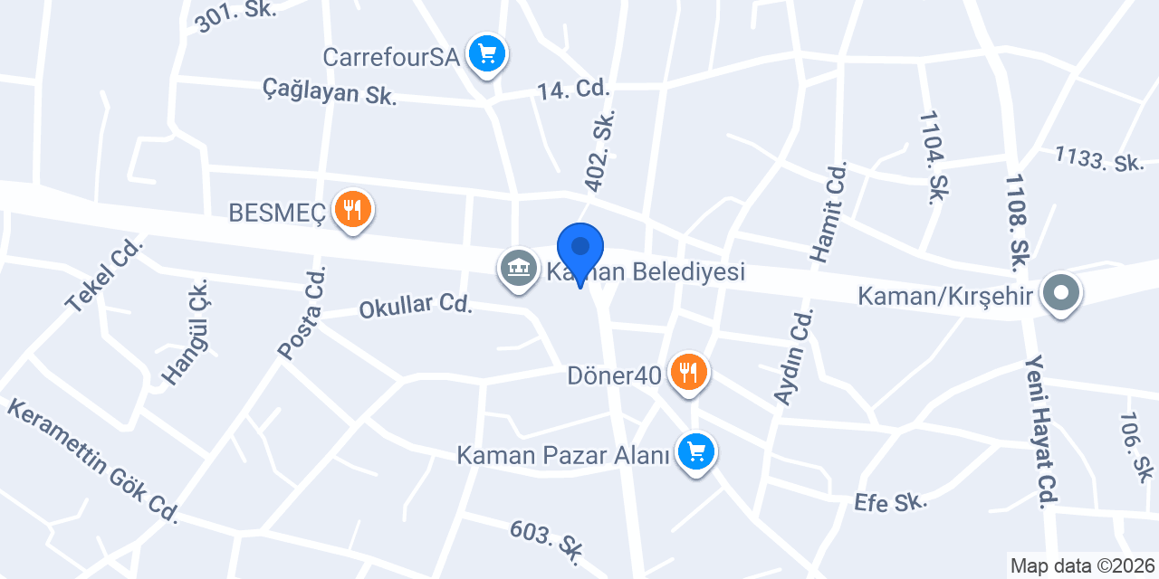 Gümüş Bayan Kuaförü – Kamanda konumu