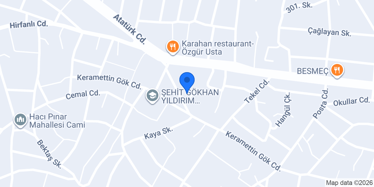 Kaman İlçe Sağlık Müdürlüğü konumu