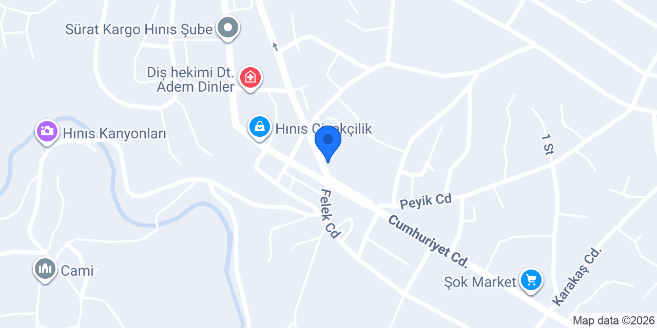 Koca Çınar Lokantası konumu