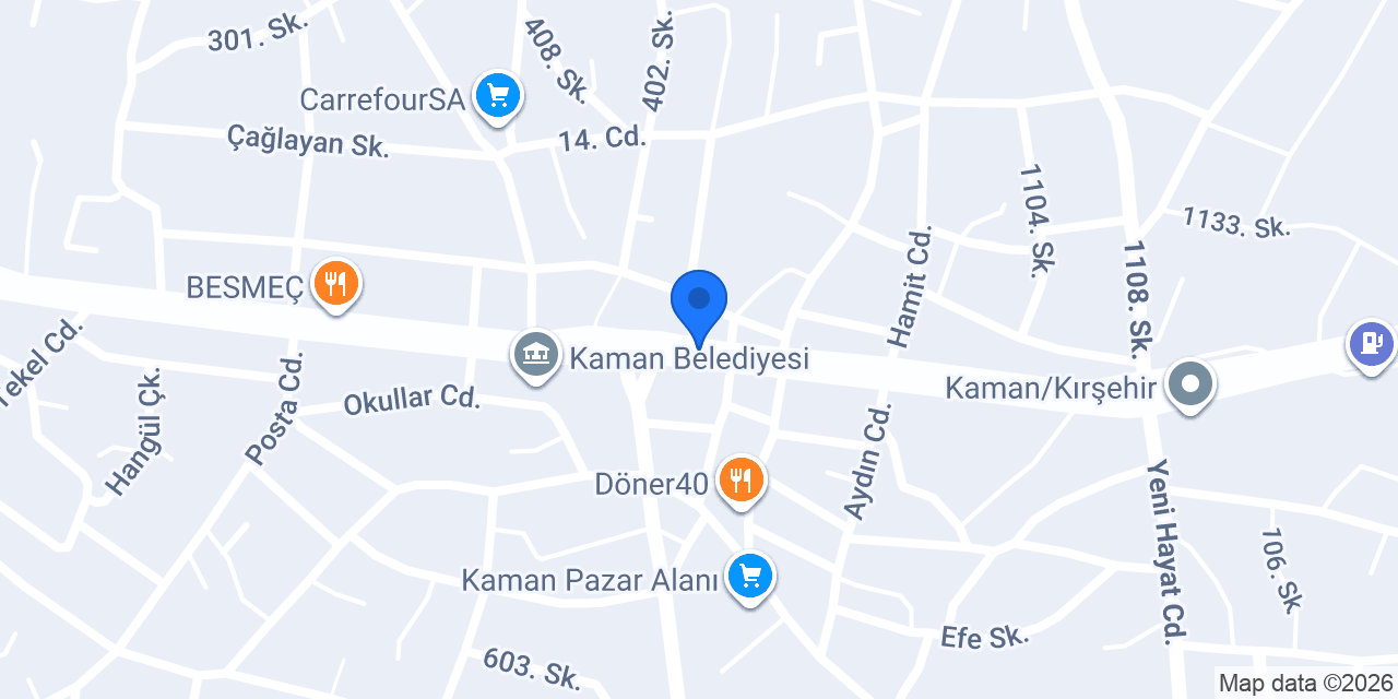 TEKNOCELL İLETİŞİM KAMAN konumu