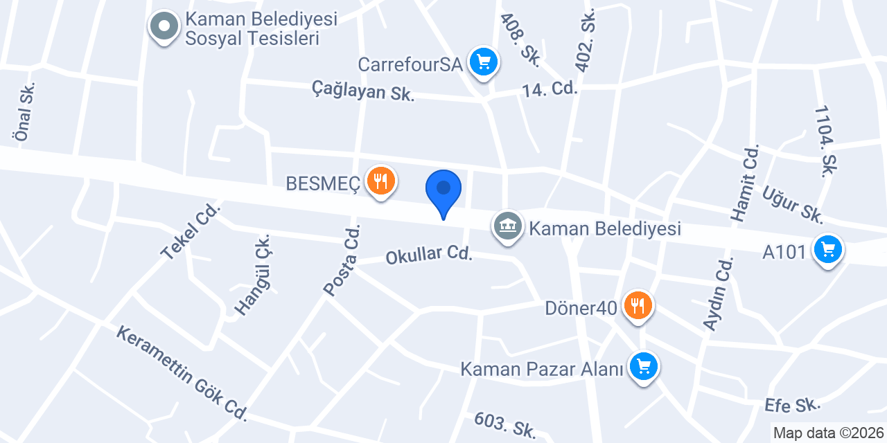 Dondurmacı Nurettin - Keçi Sütü Maraş Dondurması konumu