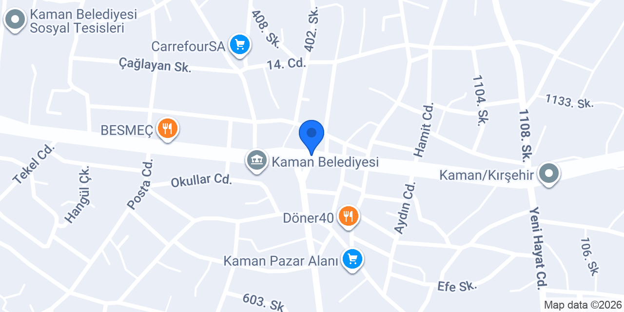 ANDROİD İLETİŞİM konumu