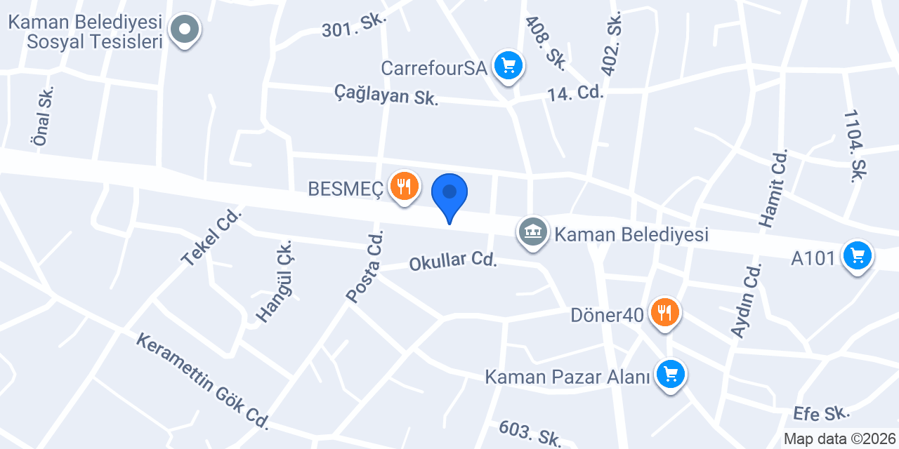 Kaman Telefoncu konumu