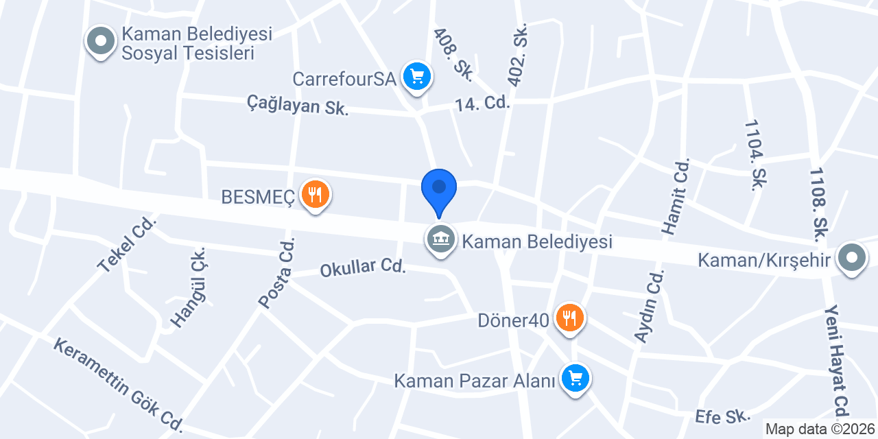 Kaman Taksi HANİFİ LAÇİN konumu
