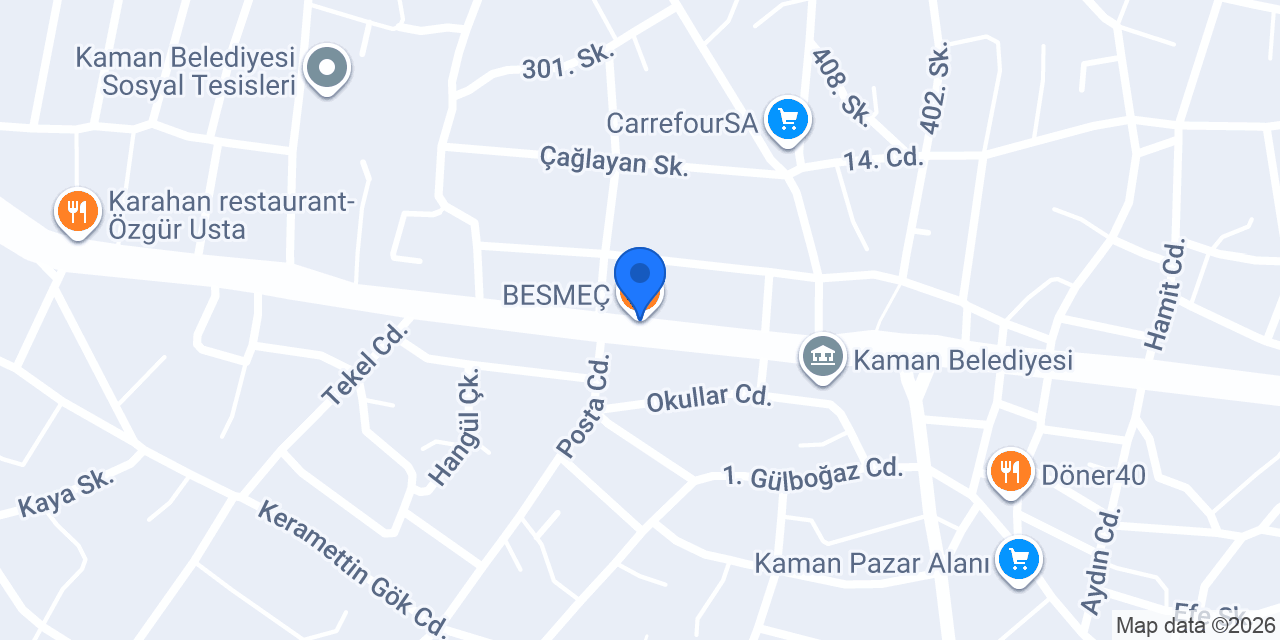 BESMEÇ konumu