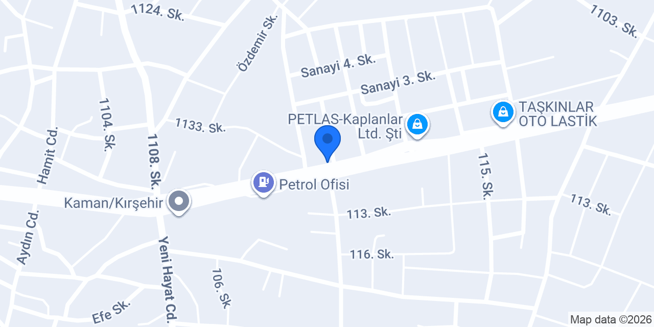 ÖDEMİŞ KERESTE KAMAN konumu