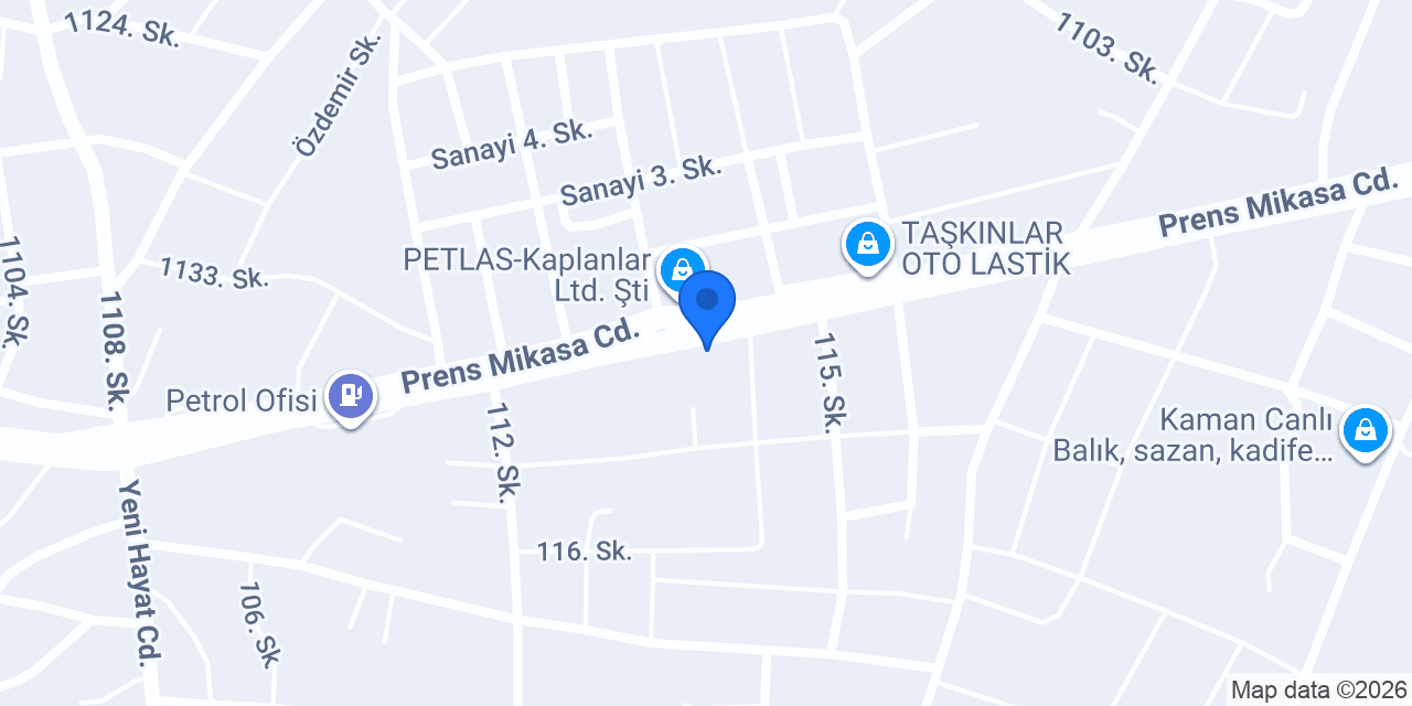Kaman Tel Örgü konumu