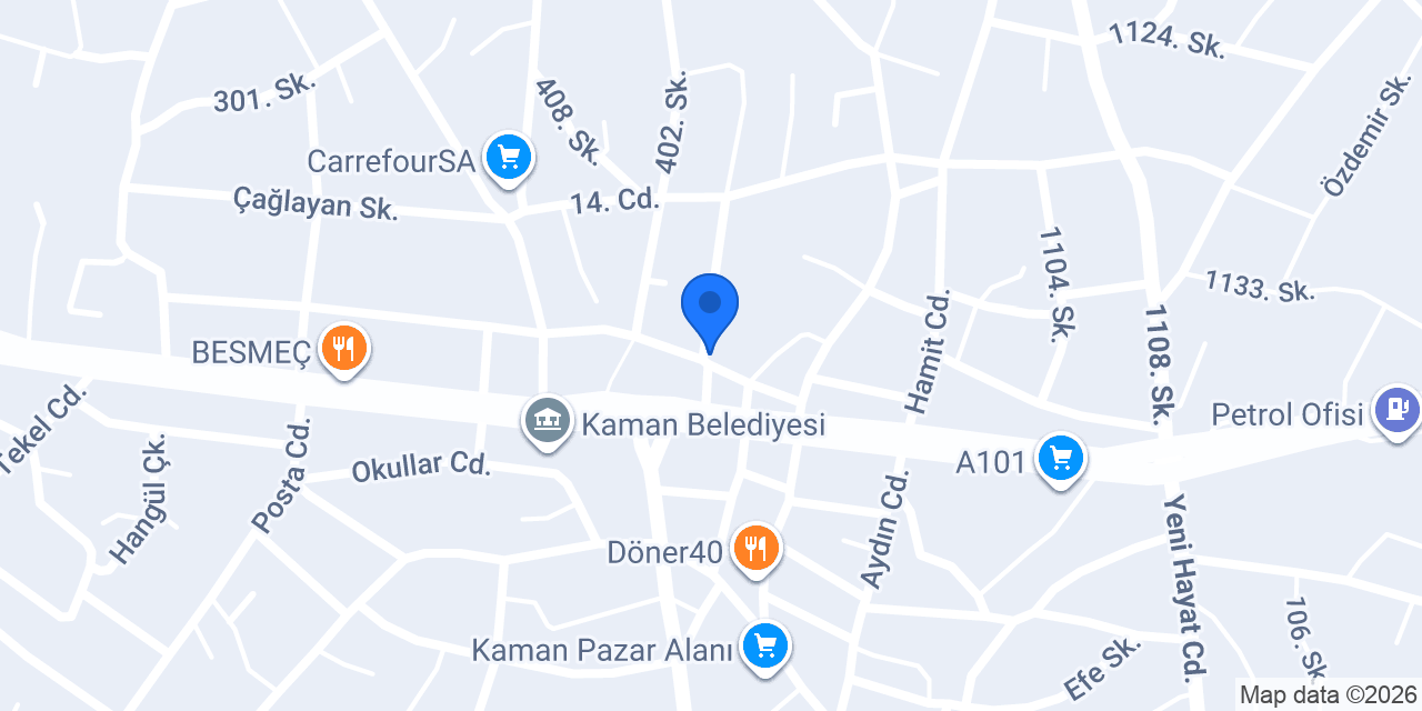 Kaman Taksi Selami Çelik konumu