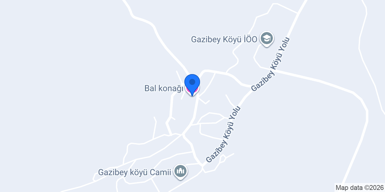 Bal konağı konumu
