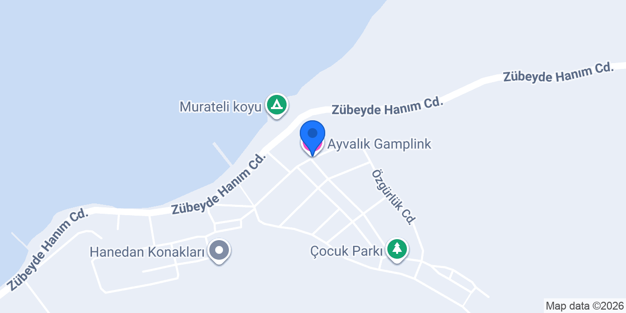 Ayvalık Gamplink konumu