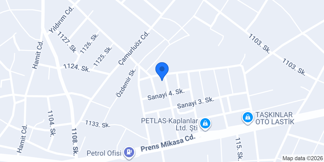 Harman Un ve Bulgur Fabrikası konumu