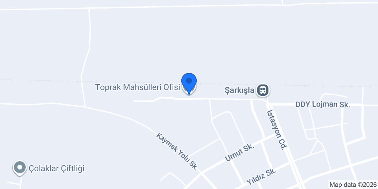 Toprak Mahsülleri Ofisi konumu