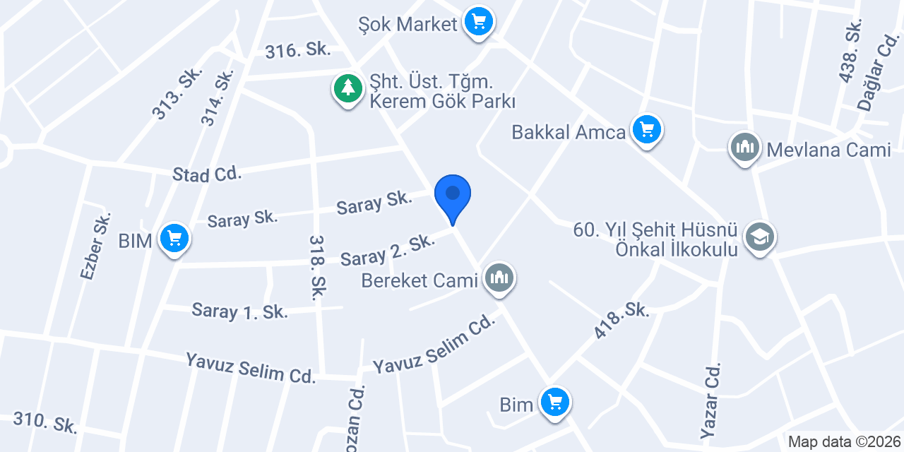 Kıymaz Harfiyat konumu