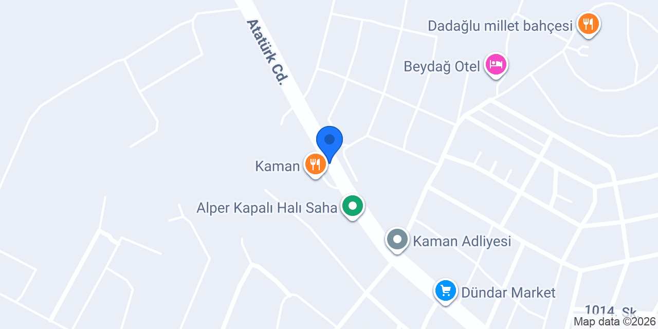 Kaman Sağlık Meslek Lisesi konumu
