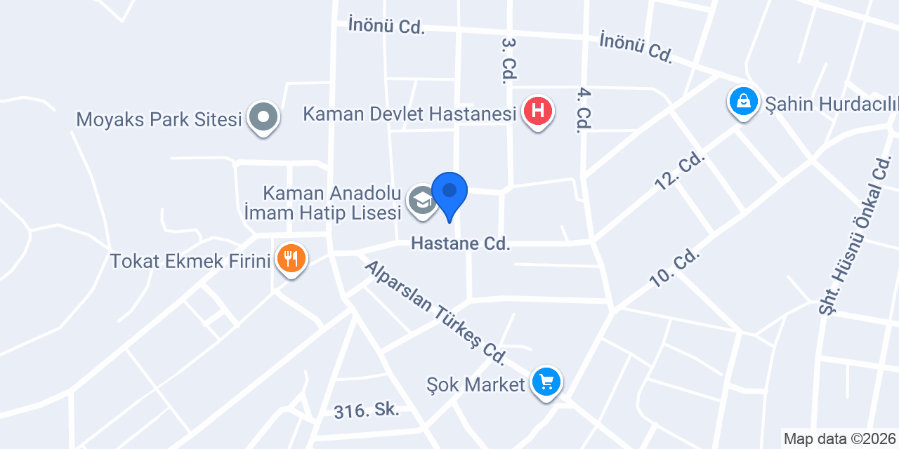 Kaman İhl konumu